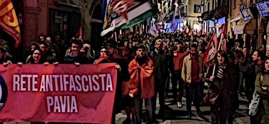 Rete Antifascista in corteo il 5 novembre 2022