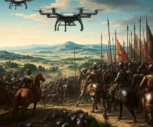 L'uso dei droni nella Battaglia di Pavia